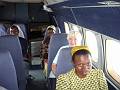 176 op het vliegtuig naar Bunia 24.10.08